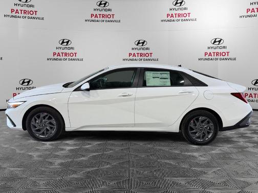 Serenity White 2026 Hyundai ELANTRA HEV Blue