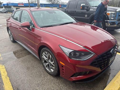 Ultimate Red 2023 Hyundai SONATA SEL