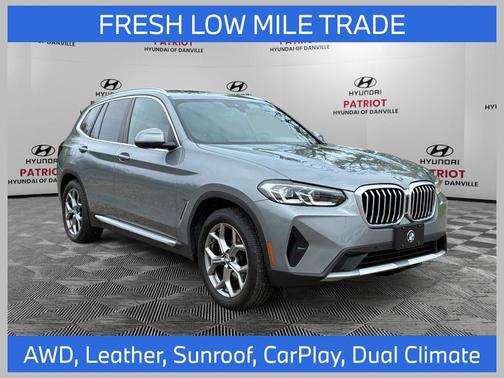 Gray Metallic 2023 BMW X3 xDrive30i