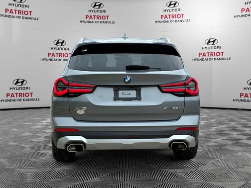 Gray Metallic 2023 BMW X3 xDrive30i