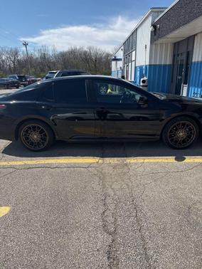 Midnight Black Metallic 2023 Toyota Camry SE