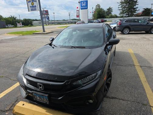 Crystal Black Pearl 2018 Honda Civic Sport Touring