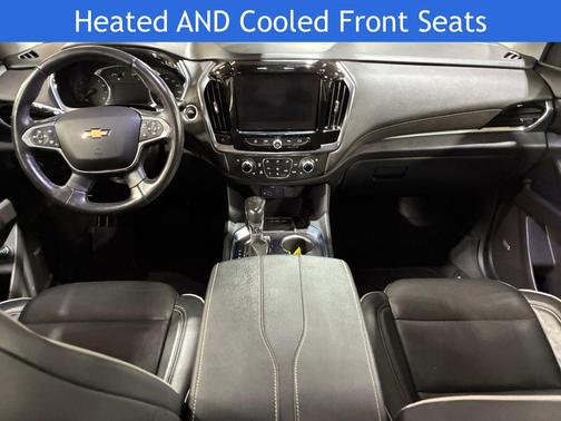 Summit White 2021 Chevrolet Traverse High Country