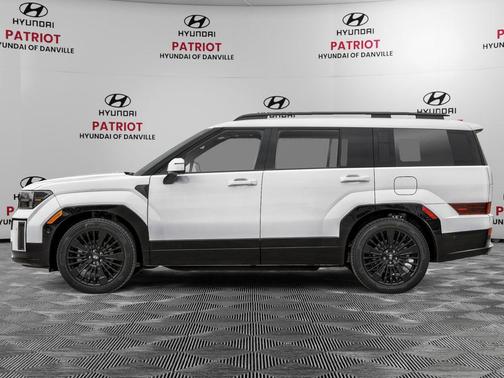 Serenity White 2026 Hyundai SANTA FE HEV Calligraphy