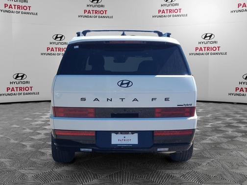 Serenity White 2026 Hyundai SANTA FE HEV Calligraphy
