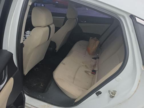 Platinum White Pearl 2019 Honda Civic LX