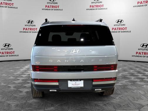 Shimmering Silver 2025 Hyundai SANTA FE Limited