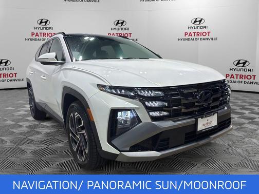 Serenity White Pearl 2025 Hyundai TUCSON Limited