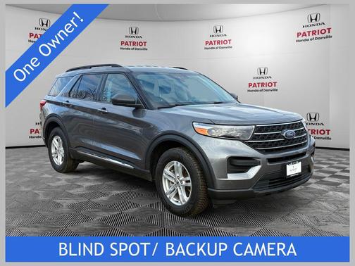Gray Metallic 2022 Ford Explorer XLT