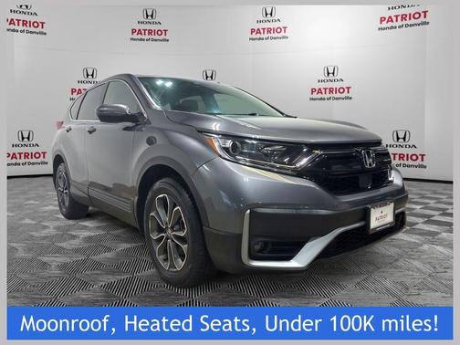 Gray 2020 Honda CR-V AWD EX