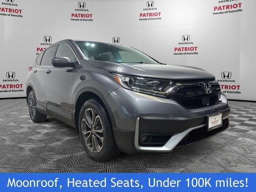Gray 2020 Honda CR-V AWD EX