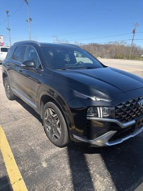 Twilight Black 2021 Hyundai SANTA FE Calligraphy