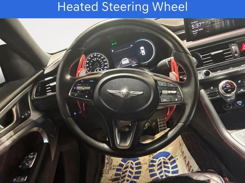 Alta White 2022 Genesis G70 3.3T AWD
