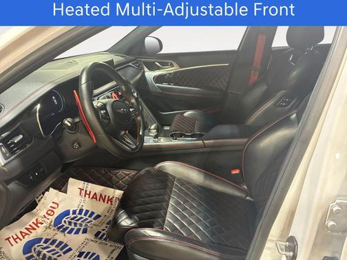 Alta White 2022 Genesis G70 3.3T AWD