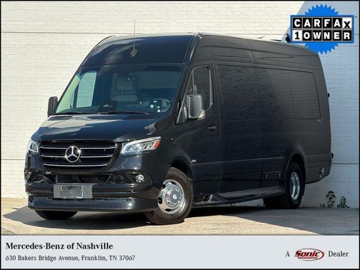 Black 2025 Mercedes-Benz Sprinter 3500XD High Roof