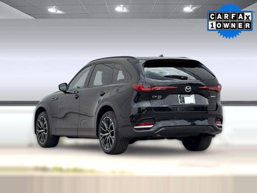 Jet Black Mica 2025 Mazda CX-70 PHEV Premium Package