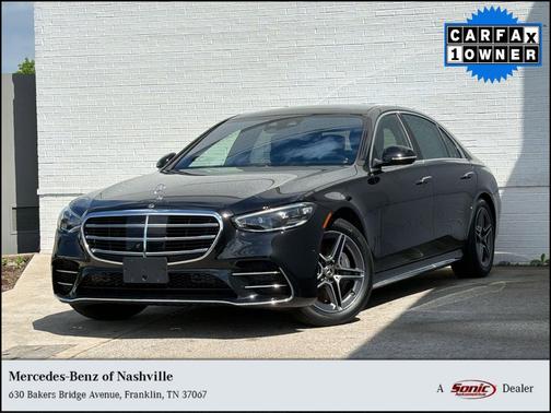 Black 2024 Mercedes-Benz S-Class 4MATIC