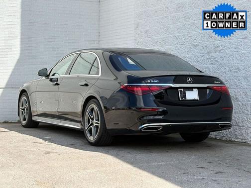 Black 2024 Mercedes-Benz S-Class 4MATIC