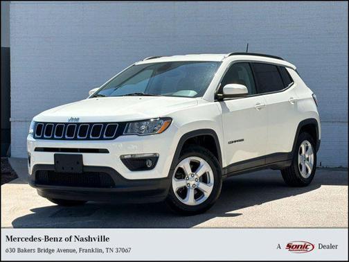 White Clearcoat 2018 Jeep Compass Latitude