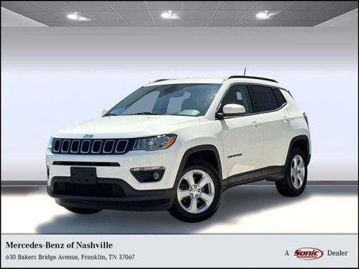 White Clearcoat 2018 Jeep Compass Latitude