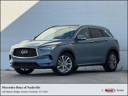 Slate Gray 2023 INFINITI QX50 LUXE
