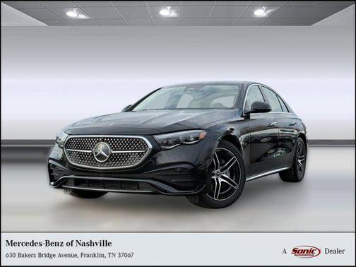 Black 2026 Mercedes-Benz E-Class E 350