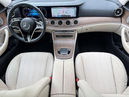 White 2022 Mercedes-Benz E-Class E 350