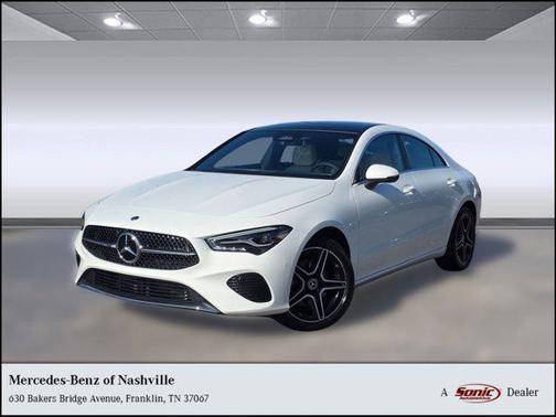 Polar White 2026 Mercedes-Benz CLA 250 4MATIC