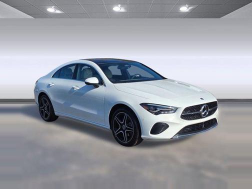 Polar White 2026 Mercedes-Benz CLA 250 4MATIC