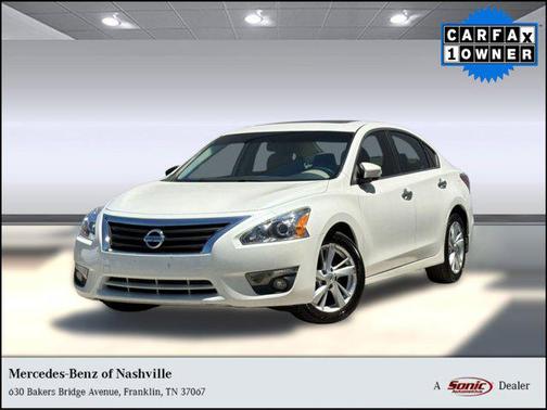 Pearl White 2015 Nissan Altima 2.5 SV