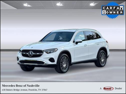 White 2025 Mercedes-Benz GLC 300 Base