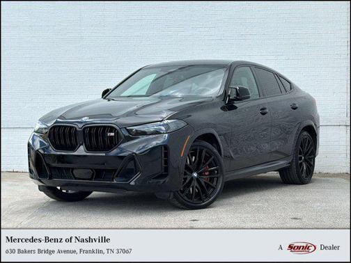 Black Sapphire Metallic 2025 BMW X6 M60i