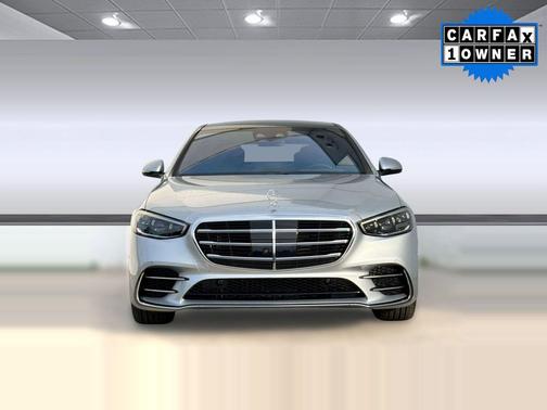 Silver 2024 Mercedes-Benz S-Class 4MATIC