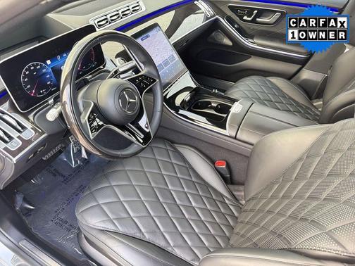 Silver 2024 Mercedes-Benz S-Class 4MATIC