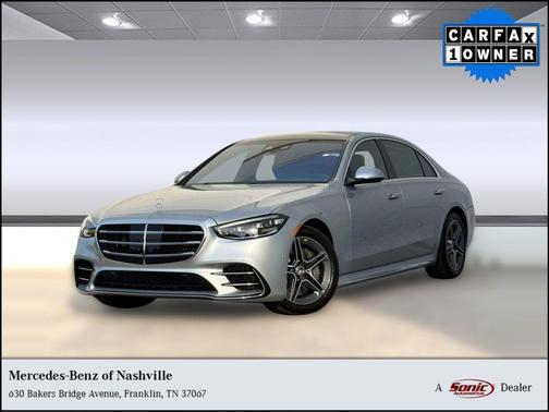 Silver 2024 Mercedes-Benz S-Class 4MATIC