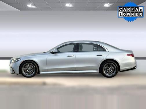 Silver 2024 Mercedes-Benz S-Class 4MATIC