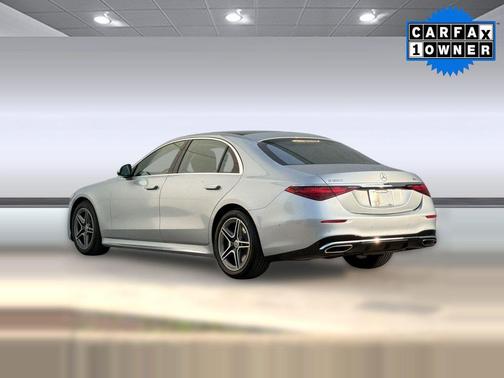 Silver 2024 Mercedes-Benz S-Class 4MATIC
