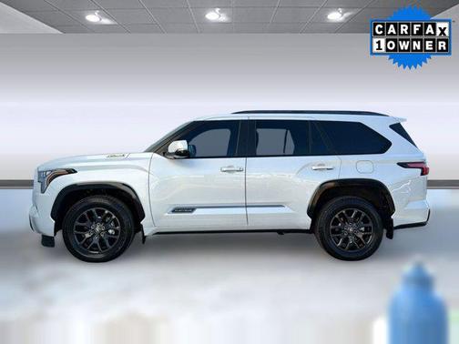 Wind Chill Pearl 2025 Toyota Sequoia Platinum