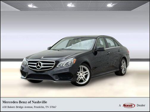 Black 2014 Mercedes-Benz E-Class E 350 Sport
