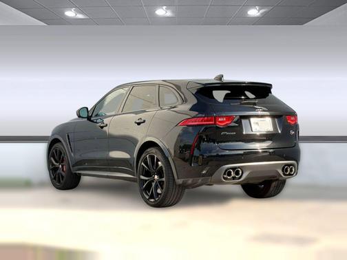 Black 2020 Jaguar F-PACE SVR P550 AWD Automatic