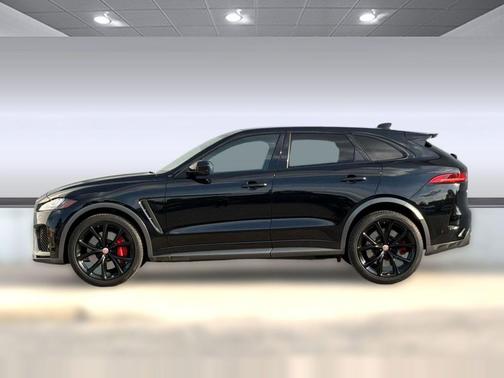 Black 2020 Jaguar F-PACE SVR P550 AWD Automatic