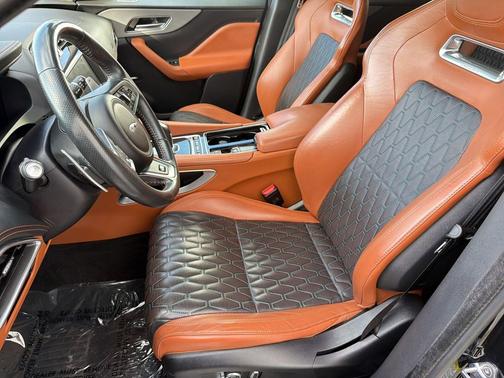 Black 2020 Jaguar F-PACE SVR P550 AWD Automatic