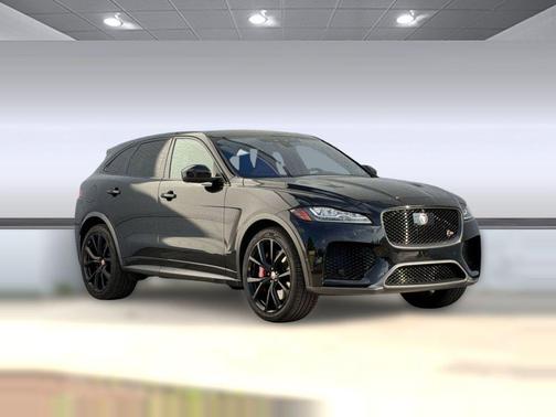 Black 2020 Jaguar F-PACE SVR P550 AWD Automatic