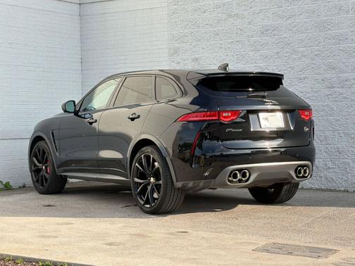Black 2020 Jaguar F-PACE SVR P550 AWD Automatic
