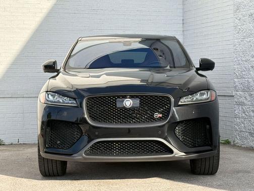 Black 2020 Jaguar F-PACE SVR P550 AWD Automatic