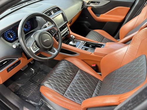 Black 2020 Jaguar F-PACE SVR P550 AWD Automatic
