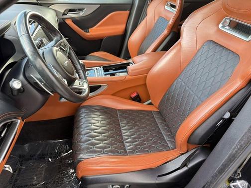 Black 2020 Jaguar F-PACE SVR P550 AWD Automatic