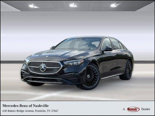 Black 2026 Mercedes-Benz E-Class E 350