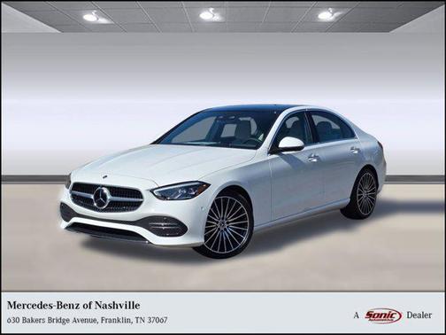 Polar White 2026 Mercedes-Benz C-Class C 300 4MATIC