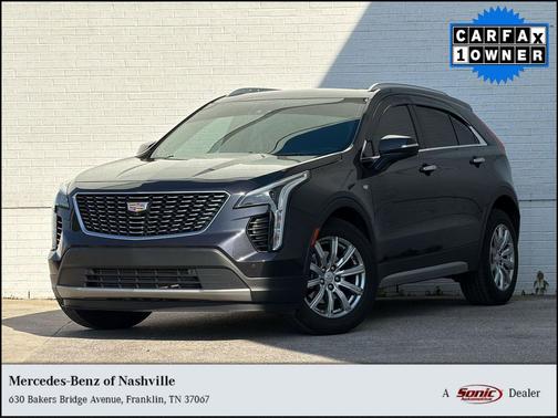 Galactic Gray Metallic 2022 Cadillac XT4 Premium Luxury